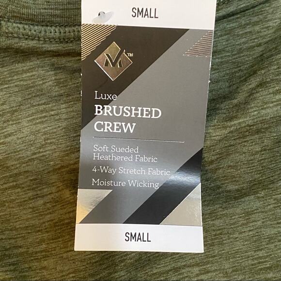 Member's Mark Men's Luxe Performance Long Sleeve Crew Neck base layer NWT S - Picture 6 of 6